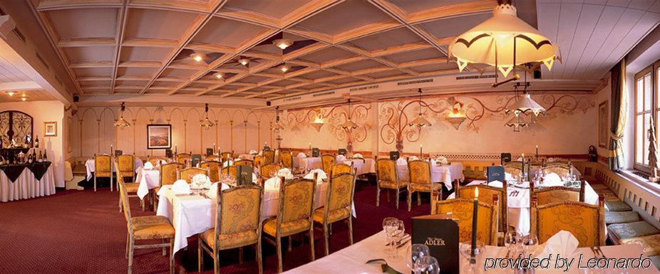 Adler Suite & Stube Villabassa Restaurant foto